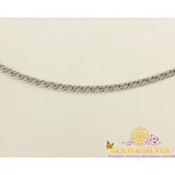 Серебряная Цепь 925 проба. Цепочка серебряная , плетение Двойной Ромб 90106206041р